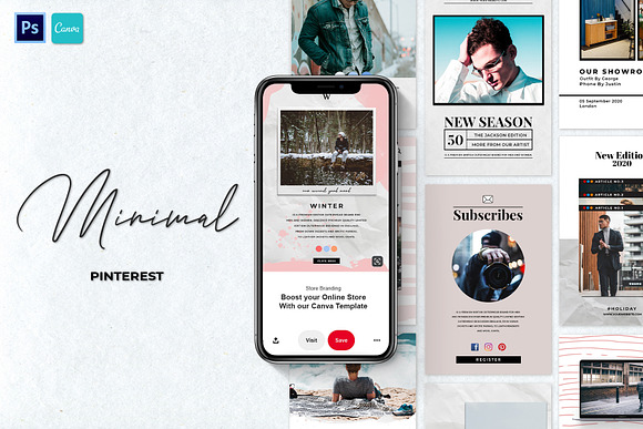 Minimal Bundle in Instagram Templates - product preview 31