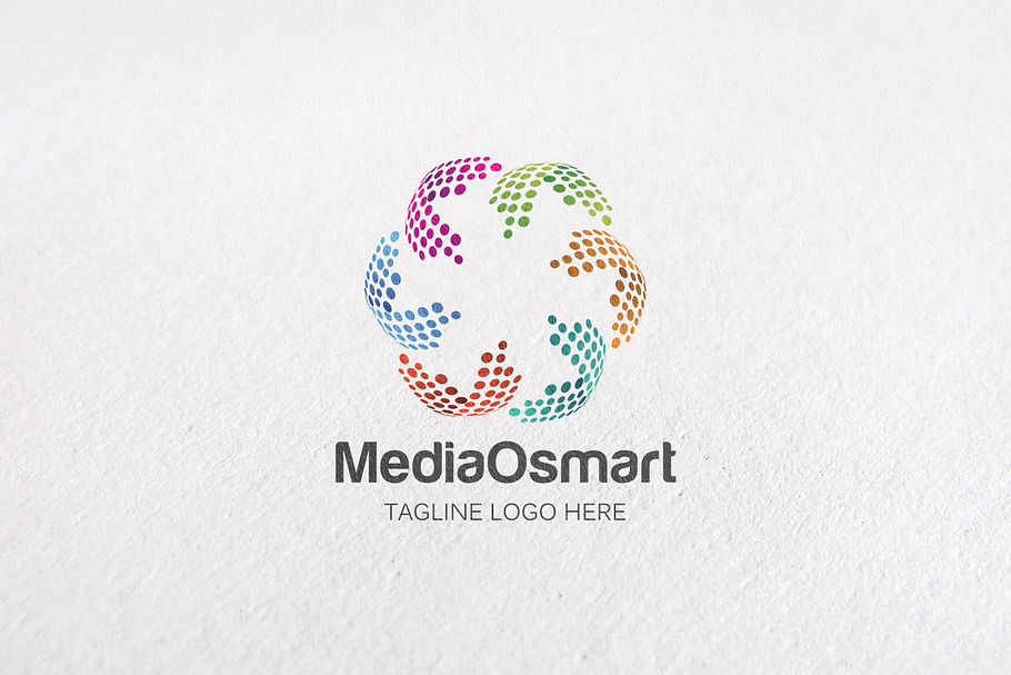 Premium Media O Smart Logo Templates in Logo Templates - product preview 8