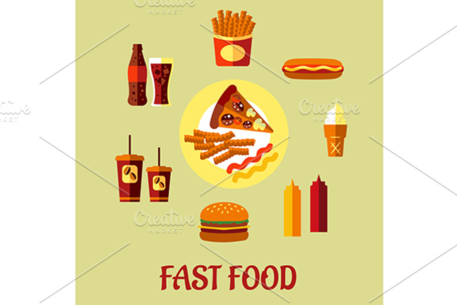 Fast Food poster in Graphics - product preview 8