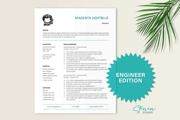 Engineer Resume | CV Template