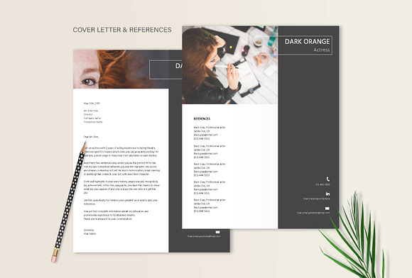 Creative Resume Template in Resume Templates - product preview 3