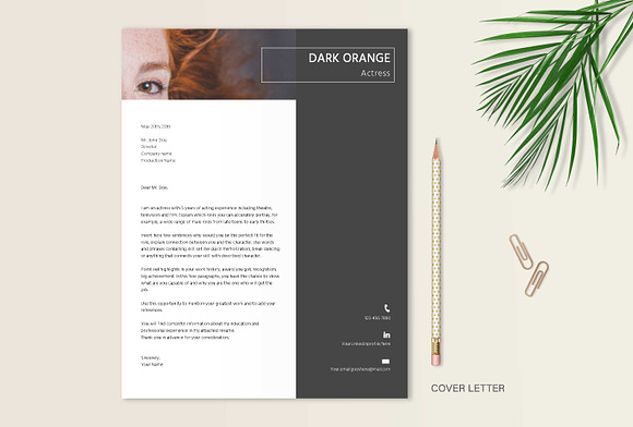 Creative Resume Template in Resume Templates - product preview 4