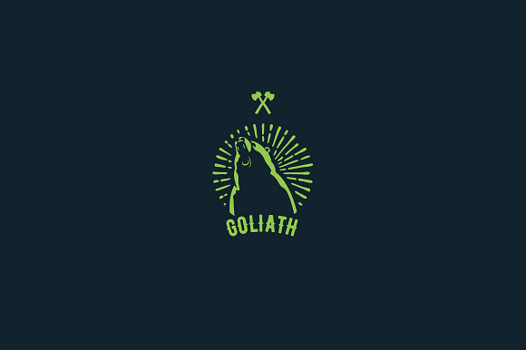 Goliath Logo Template in Logo Templates - product preview 1