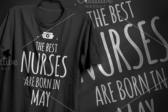 The best nurses are born in ... in Illustrations - product preview 2
