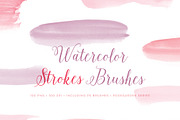 Watercolor Photoshop Brushes Strokes