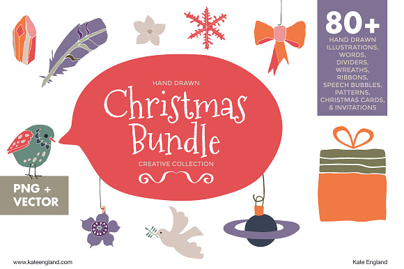 Christmas Bundle in Illustrations - product preview 4
