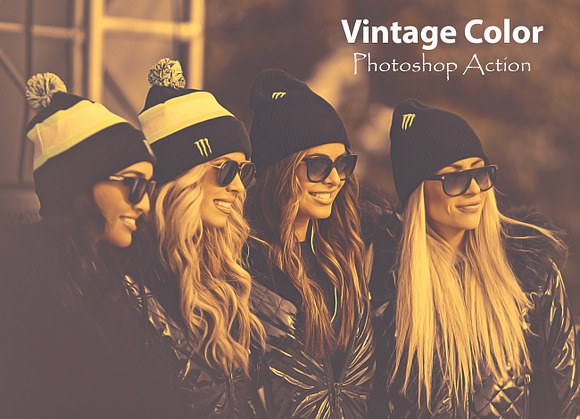 Vintage Color  Photoshop Action in Add-Ons - product preview 10