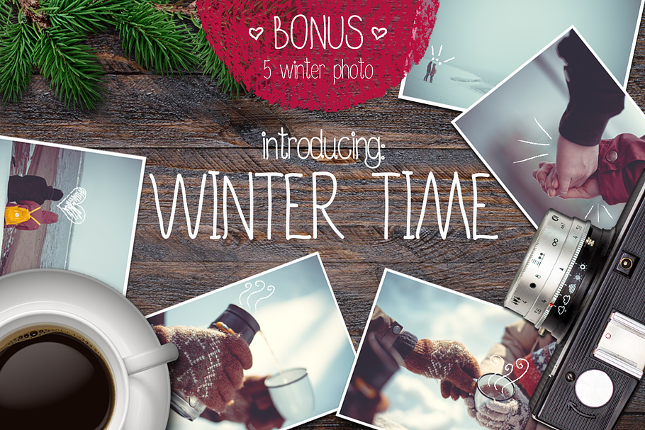Winter time in Display Fonts - product preview 8