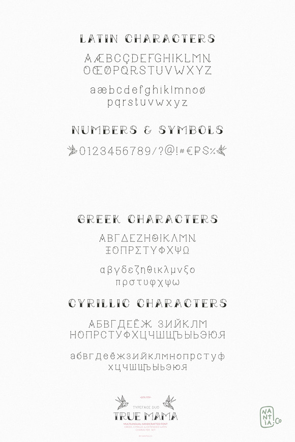 True Mama Cyrillic Typeface Greek in Greek Fonts - product preview 2