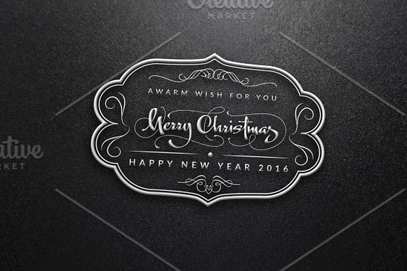 40 Christmas Greetings Logo & Badges in Logo Templates - product preview 5