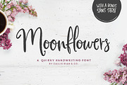 Moonflowers Font Family