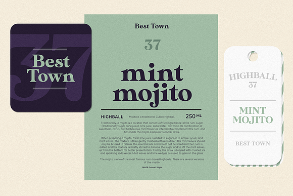 Modern Font Bundle | 95% Off in Serif Fonts - product preview 7
