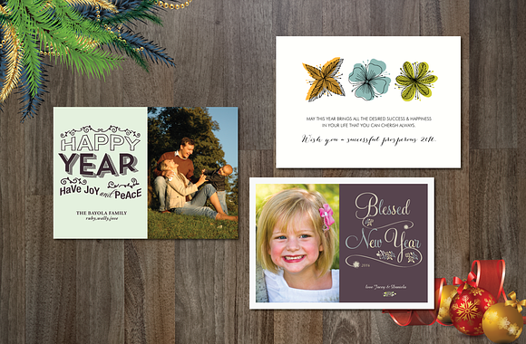 9 New Year Cards Templates in Card Templates - product preview 3