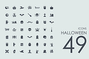49 Halloween icons