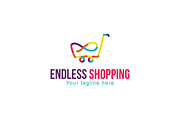 Endless Shopping Stock Logo Template