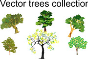 Collection of vector trees