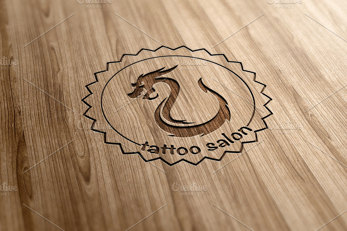 Tatoo Salon Logo Design in Logo Templates - product preview 8