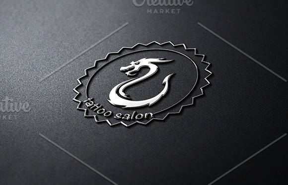 Tatoo Salon Logo Design in Logo Templates - product preview 2