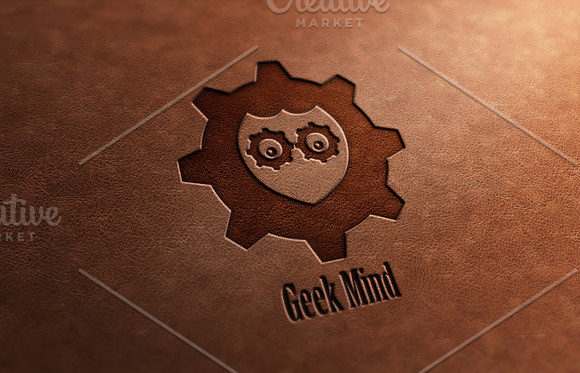 Geek Mind Logo Design in Logo Templates - product preview 1