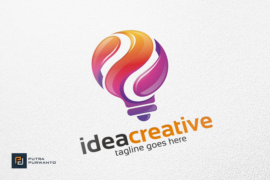 Idea Creative / Bulb - Logo in Logo Templates - product preview 8