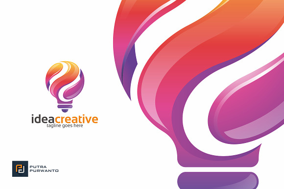 Idea Creative / Bulb - Logo in Logo Templates - product preview 1