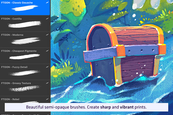 Nomad V.2 - Brush Pack for Procreate in Photoshop Brushes - product preview 2