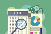 Tables, Reports, Charts of Share