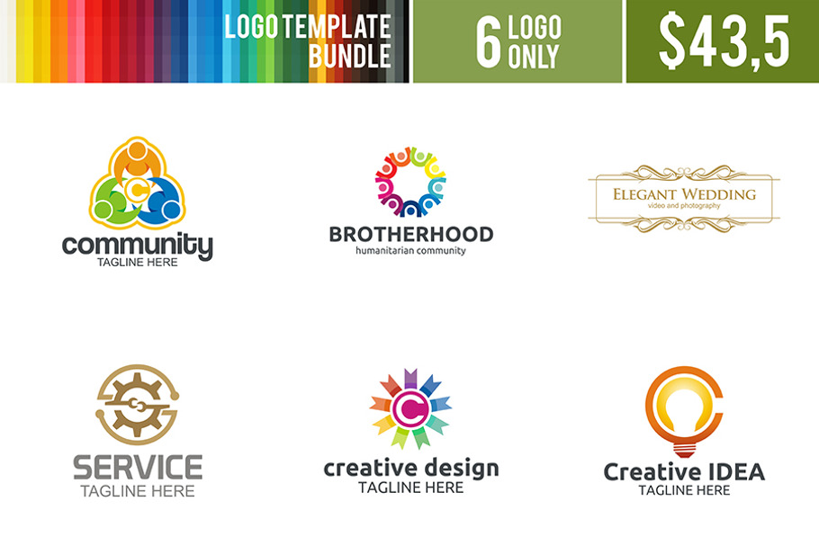 Logo Templates Bundle #15 in Logo Templates - product preview 8