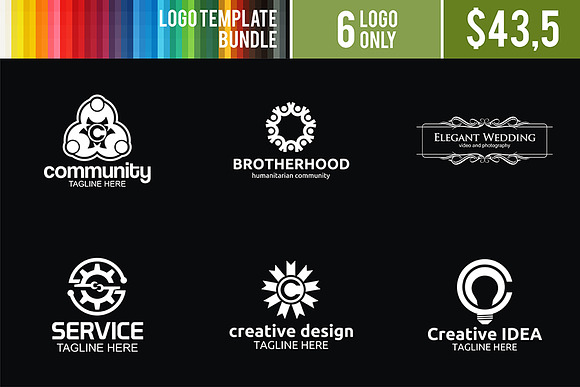 Logo Templates Bundle #15 in Logo Templates - product preview 2
