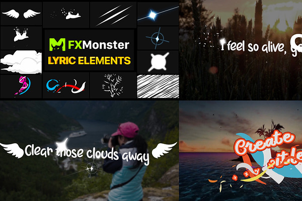 Lyric Elements | Motion Graphics