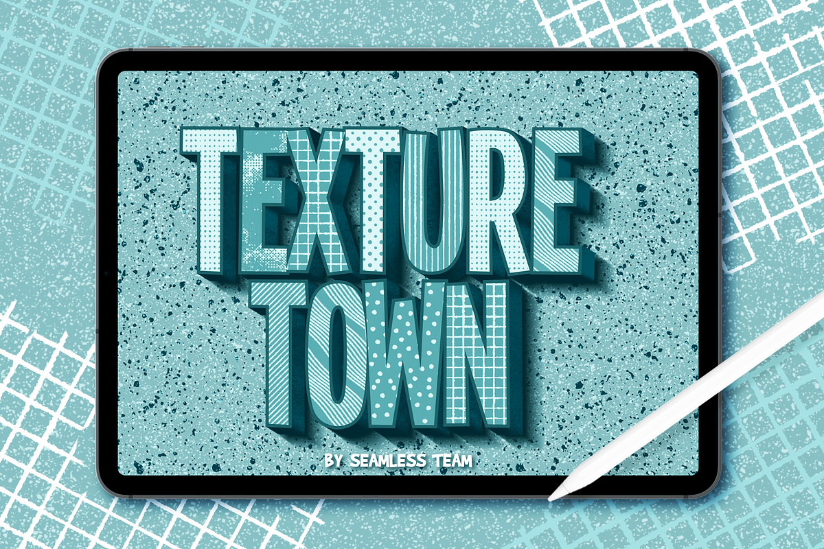Texture Town Brush Set for procreate in Photoshop Brushes - product preview 8