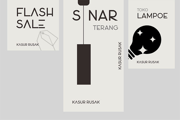 Kasur Rusak (Discount today) in Sans-Serif Fonts - product preview 5