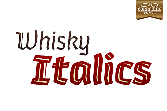 Whisky Italics in Italic Fonts - product preview 4