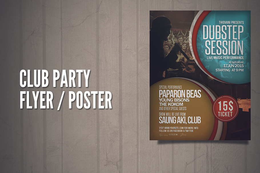 Club Party Flyer / Poster