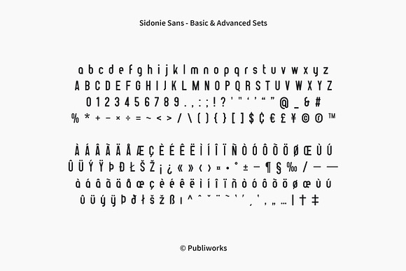 Sidonie - Sans & Rounded Font in Sans-Serif Fonts - product preview 5