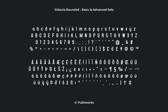 Sidonie - Sans & Rounded Font in Sans-Serif Fonts - product preview 6
