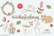 Woodland Whimsy 2 .PNG Clip Art Set