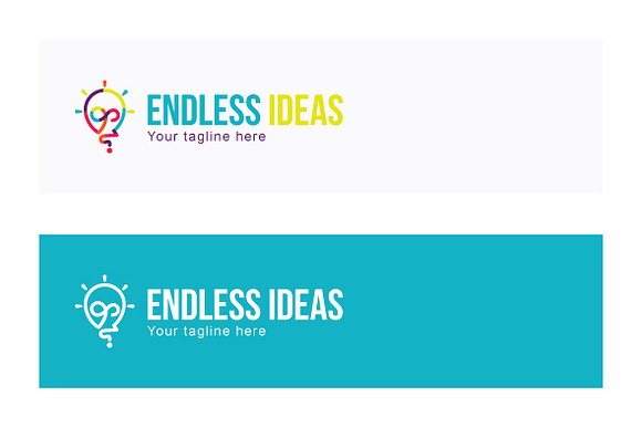Endless Ideas - Infinity Symbol Logo in Logo Templates - product preview 1