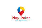 Play Point - Location Symbol Logo