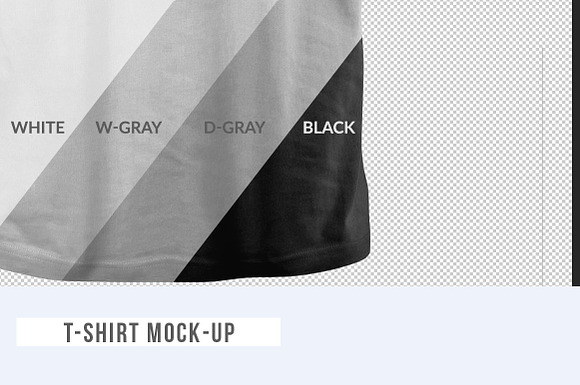 Back & Front T-shirt Mock-up in Product Mockups - product preview 5