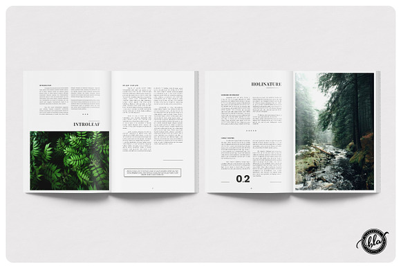 REDLEAF Nature Magazine in Magazine Templates - product preview 2