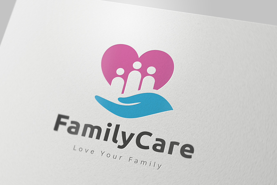 Family Care Logo in Logo Templates - product preview 8