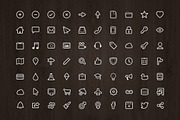 Vector Outlined Glyphs