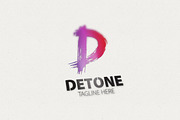 Detone D Letter Logo