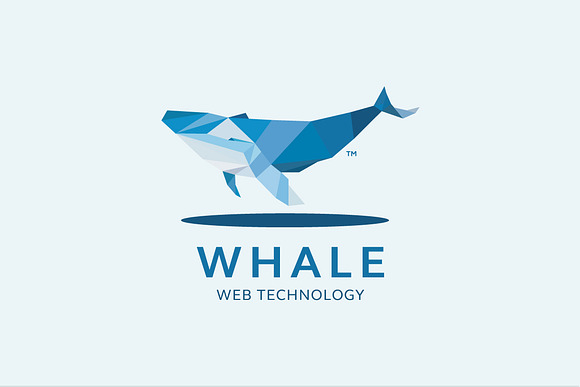 WHALE in Logo Templates - product preview 1