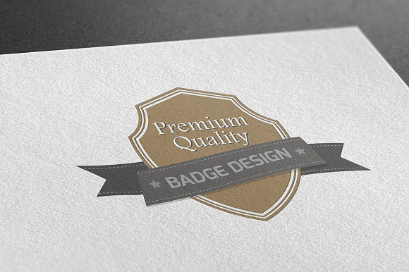 Badge Design Logo in Logo Templates - product preview 3