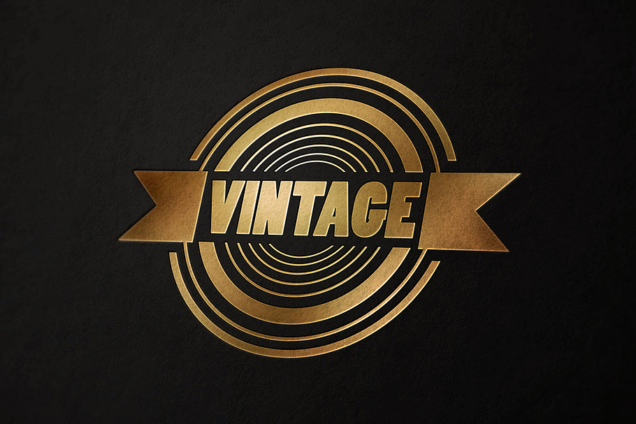 Vintage Lgo | Creative Logo Templates ~ Creative Market