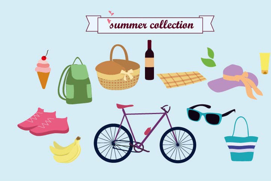 Summer collection. Picnic collection