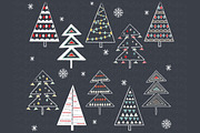 Chalkboard Christmas Tree Collection