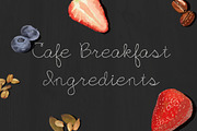 Breakfast Ingredients - Illustration